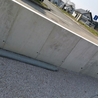 Brušenje betonskih ograj