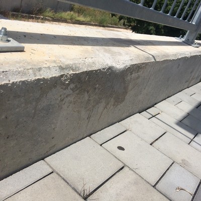 Brušenje betonskih ograj